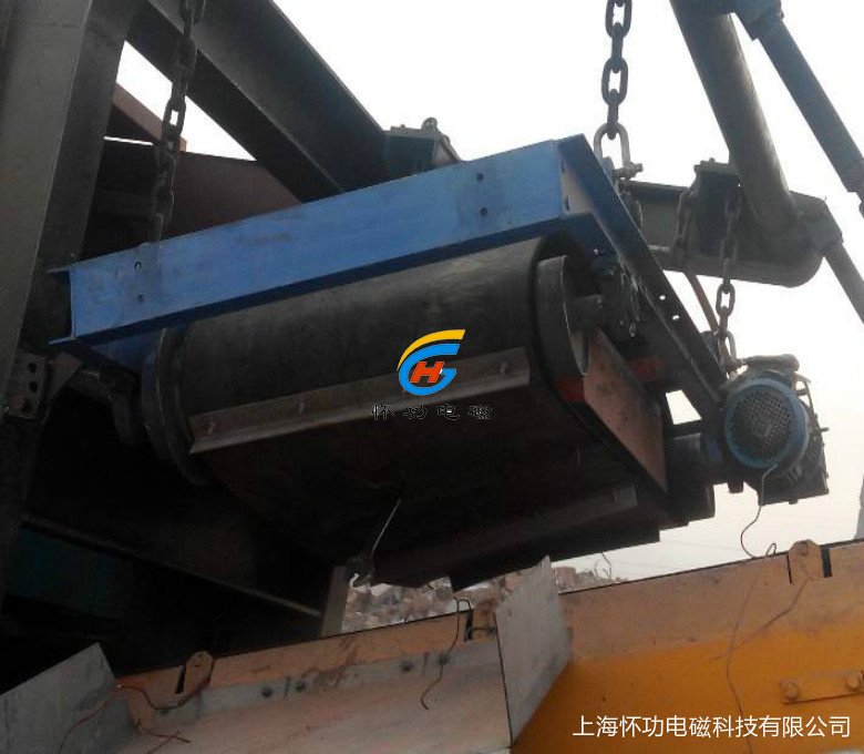 建筑垃圾用自卸永磁除铁器