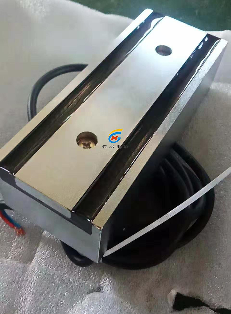 机械手全磁场电磁吸盘工作现场图