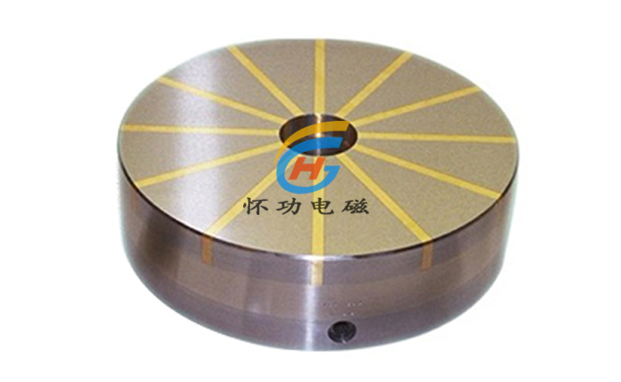 圆形辐射形永磁吸盘产品展示图