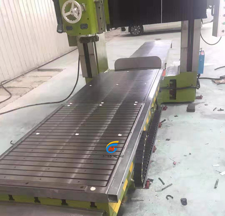 龙门铣床电永磁吸盘