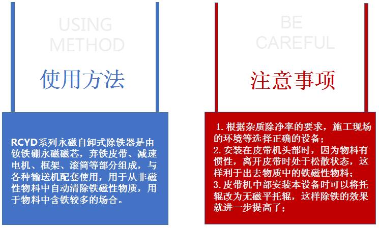 悬挂永磁除铁器300*500