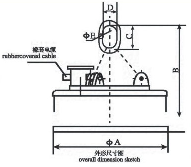 挖机用起重电磁铁原理图