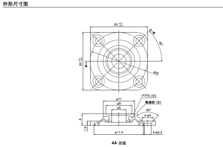 面板固定用真空吸盘原理详图纸