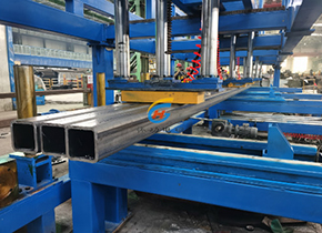 济南济钢用钢管打包机电永磁吸盘