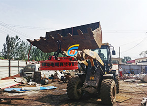 铲车用24v废钢起重电磁铁