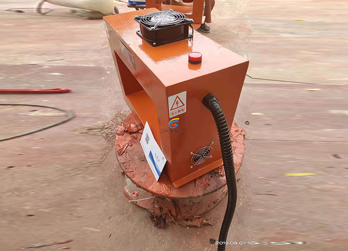 圆棒用强力框式退磁器